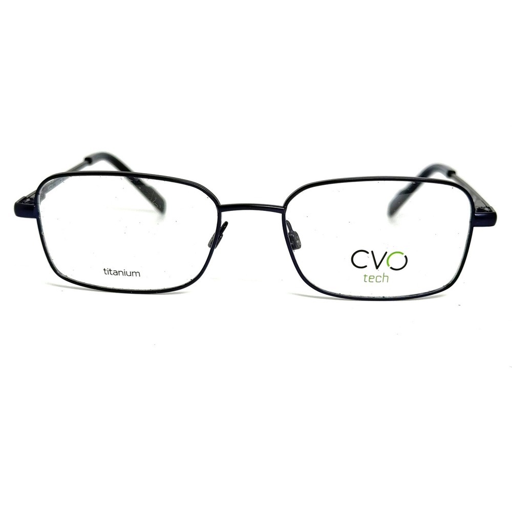 Clearvision CVO Tech T5620 INK Titanium Eyeglass Frames Navy Blue 52-18-145